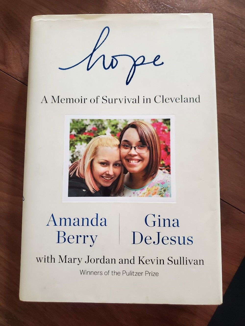 Hope: A Memoir of Survival in Cleveland - White Cover